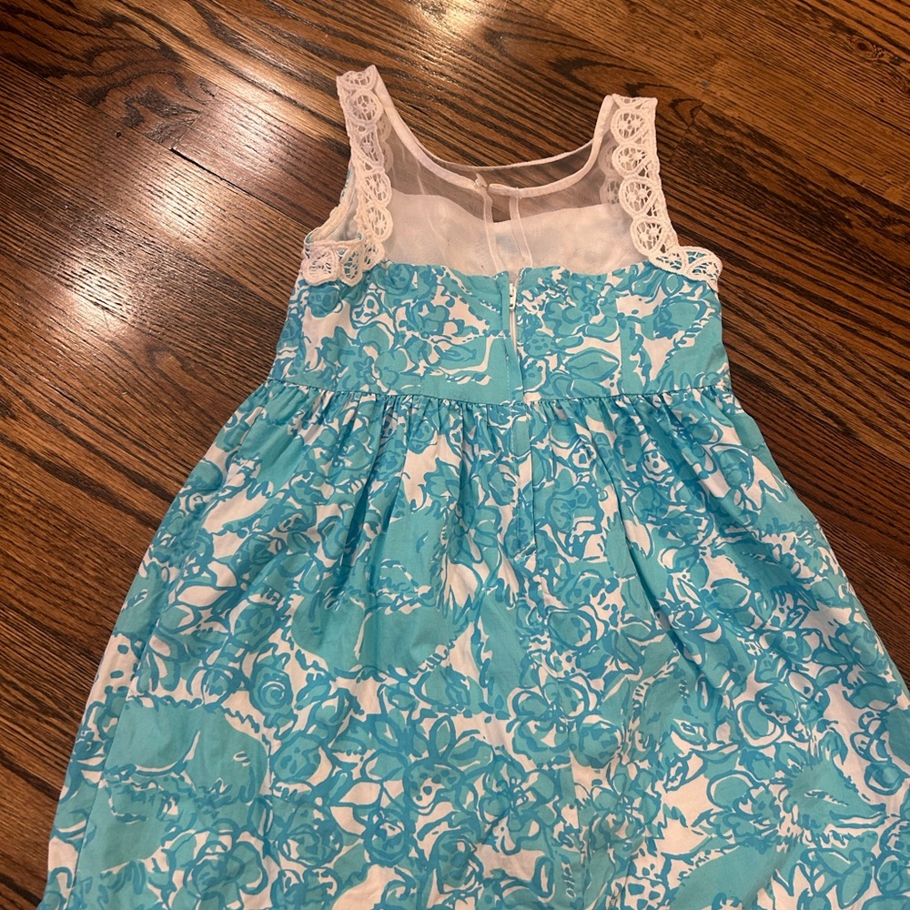 Lilly Pulitzer Blue and White Dress